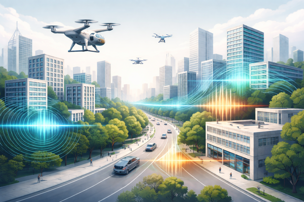 PhD position vacancy on urban sound modelling for Urban Air Mobility perception studies